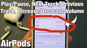 See full list on keepthetech.com Airpods How To Play Pause Next Track Previous Track Increase Decrease Volume Youtube