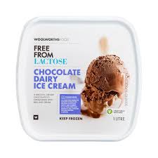 Nestlé south africa's ice cream business has an impressive branded portfolio including traditional names such as dairymaid, country fresh, eskimo pie and king cone as well as rolo and kitkat. Lactose Free Chocolate Dairy Ice Cream 1l Woolworths Co Za