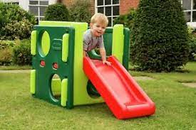 Hide n side 5pc kids ball pit tunnels and tents. Little Tikes Toddler Activity Gym Climbing Frame And Slide 50743583957 Ebay