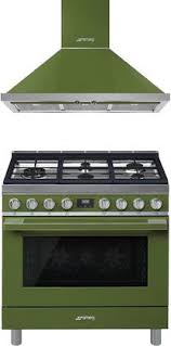 Green kitchen goods is committed to offering convenient, affordable reusable products. Smeg Portofino Series 2 Piece Olive Green Kitchen Package With Cpf36ugmog 36 Inch Dual Fuel Range And Kpf36uog 36 Inch Wall Mount Range Hood Appliances Connection