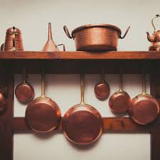 Copper and black kitchen accessories. 3 Ways To Remove Lacquer From Copper Cookware And Decor