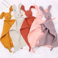 Baby Cartoon Animal Rabbit Saliva Towel Soft Newborn Baby Appease Towel  Infant Cute Bunny Sleeping Dolls Plush Comforting Toy - Burp Cloths -  AliExpress