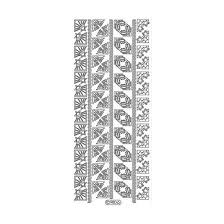 Combine light green, white and blue hues to create a breathtaking frosty feel. Starform Christmas Peel Off Stickers 2pcs Christmas Corners Gold 980 Buddly Crafts