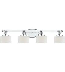 Quoizel Dw8604c Downtown 4 Light 34 Inch Polished Chrome Bath Light Wall Light Vanity Lighting Bathroom Wall Lights Bath Vanity Lighting