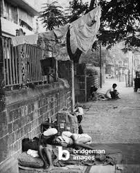 1960 Homeless children sleeping ...