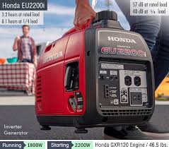 2019 Honda Eu2200i Review Whisper Quiet Inverter Generator