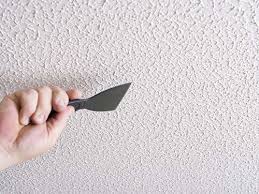 Textured ceilings have the big disadvantage that it is difficult to paint all the crevices, mounds and spikes. How To Smooth Over Unwanted Texture