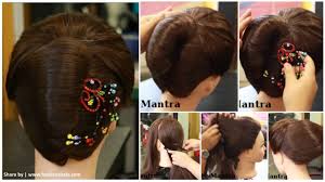 When you get to the center, secure hair with multiple bobby pins. French Roll Hairstyle Tutorial Fashionshala