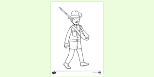 Army coloring sheet of rank insignia. Free Irish Citizen S Army Soldier Colouring Colouring Sheets