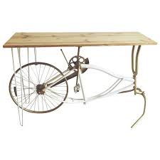 Upcycled Bike Sofa Table Upcycled Bike Sofa Table Bike