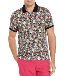 Polo shirts, shorts, dresses, pants just 2 for $35 and tees and tanktops 2 for just $18! Perry Ellis Floral Print Pima Cotton Short Sleeve Polo Shirt Dillard S