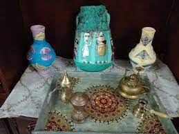 زينة رمضان ديكوباج على زلعة بشكل جميل projects to try projects decor
