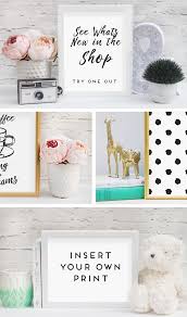 Try Your First Frame Mockup For Free Empty Frame Mockups Sell More Prints And Instant Downloads Great Frame Mockup Free Print Mockup Free Styled Frame Mockup