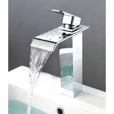 All jamie j faucets are made from certified dezincification resistant (dzr) brass consistent with the industry standards for applications with high water temperatures or chloride present. Kokols Single Hole 1 Handle Waterfall Bathroom Faucet In Chrome 81h37 The Home Depot Sink Faucets Vessel Sink Faucet Bathroom Faucets Waterfall