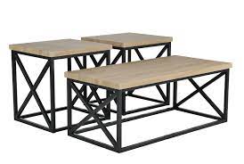 Helene 3 In 1 Pack Tables 170 Coffee Table Living Table Living Spaces Furniture