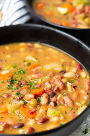 Ham And Bean Soup Easy Peasy Meals Recipe Ham And Bean Soup Bean Soup Recipes Bean Soup Crockpot