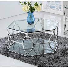 H) with 51 reviews and the stylewell rectangular white wood tray top coffee table (40 in. Best Master Furniture Octagon Glass Coffee Table N A