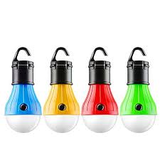 Tuscom 4pcs Outdoor Hanging Led Bulb Portable Light Battery Powered Lamp Walmart Com Walmart Com