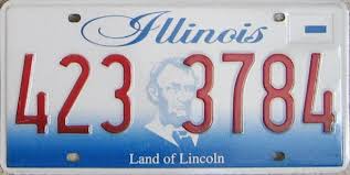 Illinos Licence Plates License Plate Illinois Plates