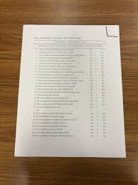 Weird seminary questionnaire asking inappropriate questions : rexmormon