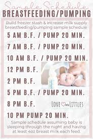 Breastfeeding can be stressful for new moms, especially if you're worried about producing enough breast milk to keep baby happy and healthy. Breastfeeding And Pumping Schedule A Complete Beginner S Guide Breastfeeding And Pumping Pumping And Breastfeeding Schedule Breastfeeding