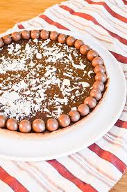 Tarte Chocolat Au Lait Maltesers Amandise Recette Tarte Chocolat Tarte Au Chocolat Recette Tarte
