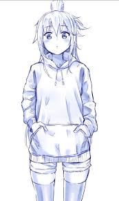 Playing with hoodie strings how cute anime kawaii desenhos de. Male Anime Body Base With Hoodie Novocom Top