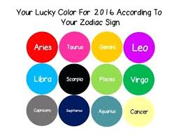 Zodiac Color Chart Futurenuns Info