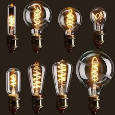 vintage led lumiere ampoule edison ampoule e27 4 w dimmable industrielle lampe a incandescence retro verre filament lighting edison lamp filament bulb lighting