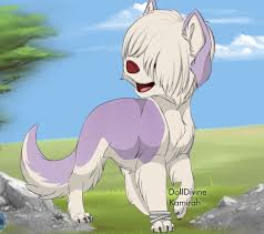 Anime wolf pet anime anime animals cute animals magical creatures fantasy creatures dark creatures fantasy red anime wolf | anime threads: Purple White Wolf Pup Female By Xnikinax On Deviantart