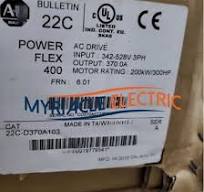 22CD370A103 Allen Bradley 22C-D370A103 PowerFlex 400 200KW 300HP AC Drive |  eBay