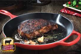 When cooking steak to your desired doneness, a meat thermometer is your best friend. Pan Seared Ribeye Steak Recipe