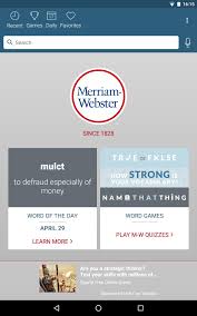 120.16 mb, was updated 2021/05/09 requirements:android: Dictionary Merriam Webster For Android Apk Download