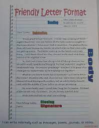 Many letters have a heading—a part that comes before the actual letter. Friendly Letter Example Grade 5 Letter