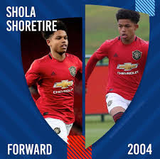 Shola shoretire is currently playing in a team manchester united u21. 2004 Proformance Soccer Academy