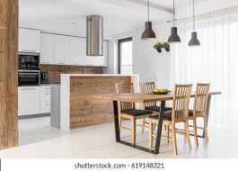 Table sets (35) trunks (44) tv stands & media consoles (410) vanity (90) wall shelves (57). White Kitchen Island Table Chairs Stock Photo Edit Now 619148321