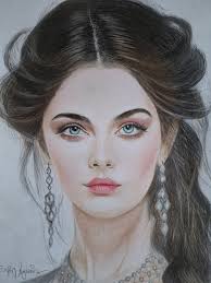 Pen, ink and watercolor