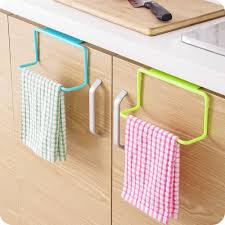 Over Door Tea Towel Rack Bar Hanging Holder Rail Organizer Bathroom Kitchen Cabinet Cup Kitchen Towels Hanging Kitchen Cabinets In Bathroom Kitchen Towel Rack