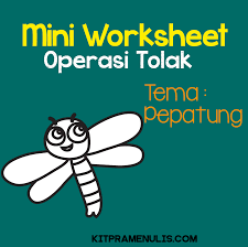 Gambar langkah pertama diprasekolah lembaran kerja tema cuaca ini dipetik dari bahan berikut : Mini Worksheet Pendidikan Khas Operasi Tolak Tema Makanan Kitpramenulis