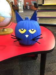 Pete The Cat Painted Pumpkin Book Character Pumpkins Character Pumpkins Cat Halloween Costume