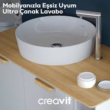 Ultra Round Bowl Sink 45cm White