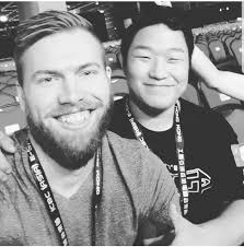 At the venue with lionkk, such a damn nice dude!