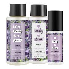 Love Beauty And Planet Smooth And Serene Shampoo Conditioner And Leave In Cream Argan Oil And Lavender 3 Count Walmart Com In 2020 Lavender Shampoo Silicone Free Shampoo Shampoo