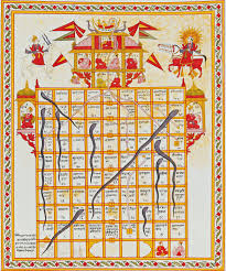 Serpientes y escaleras es un antiguo juego de mesa hindú, que era jugado por el rey y las personas de su reino hace siglos. Serpientes Y Escaleras Wikipedia La Enciclopedia Libre