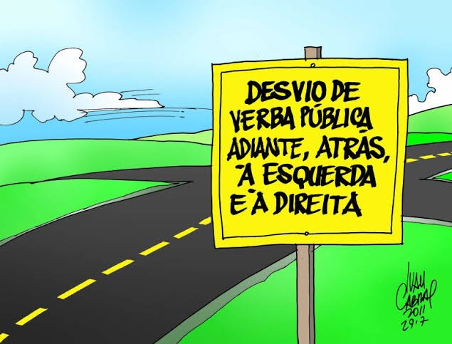 Resultado de imagem para direita e esquerda charges"