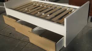 Learn how to build a platform bed in an inexpensive way? Diy Platform Bed Frame With Storage Youtube