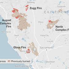 The california department of forestry and fire protection (cal fire) responds to all types of emergencies. Fire Map California Oregon And Washington The New York Times