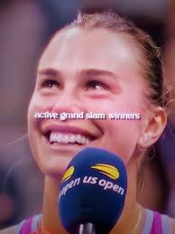 Iga Swiatek in Red Dress