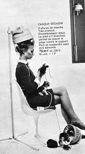 The 1960s Ad For Moulinex Hard Hat Hair Dryer Hard Hat Hair Dryer Hat Hairstyles Hair