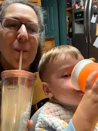 I've pedaled a lot. And instead of water I made a vanilla matcha protein  shake. I normally don't do them but figured why not because I can keep next  to me and